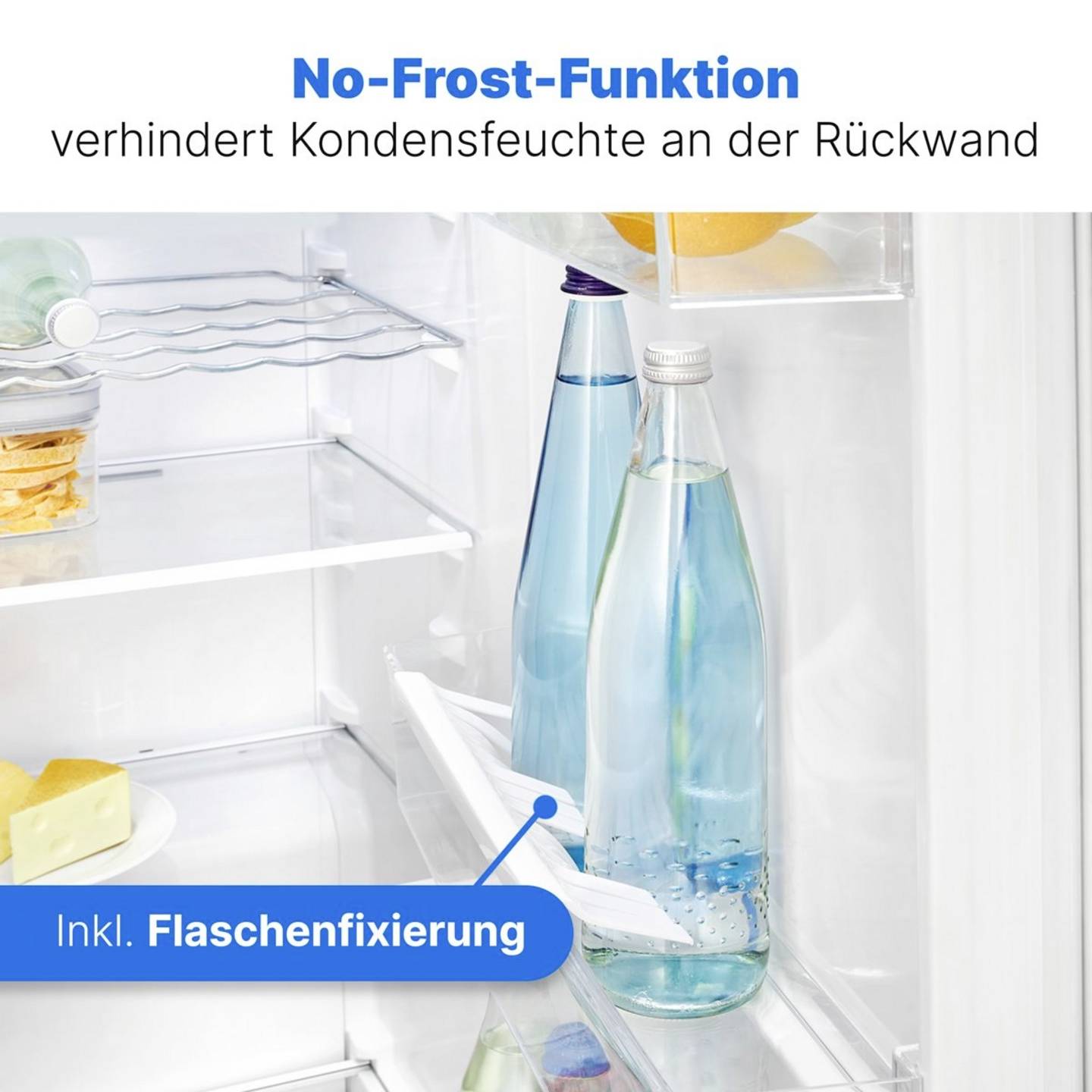 Bomann VS 7345 w Kühlschrank EEK: E (A - G) 322 l Standgerät Weiß – Bild 4