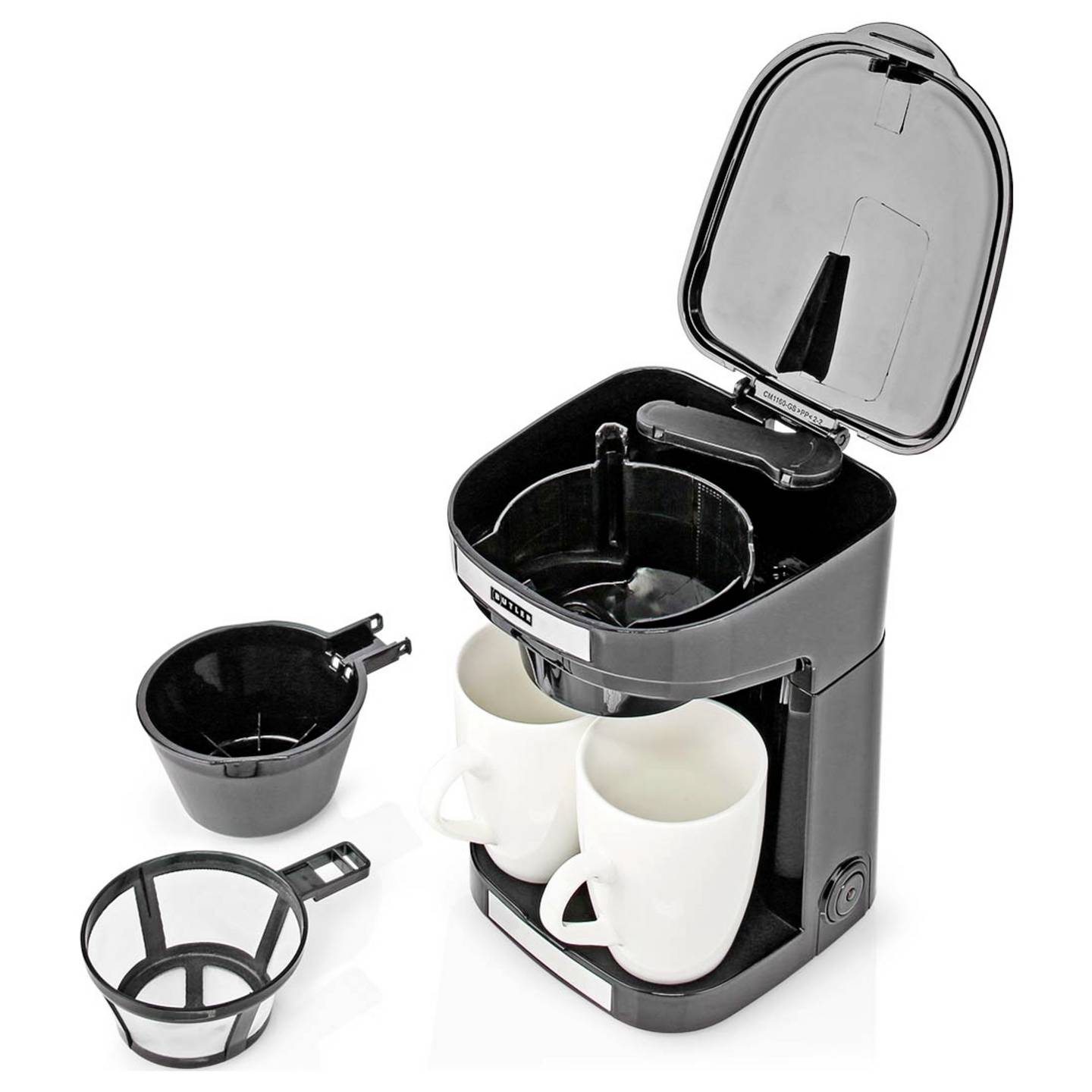 Butler 16100129 Kaffeemaschine Schwarz, Silber – Bild 3