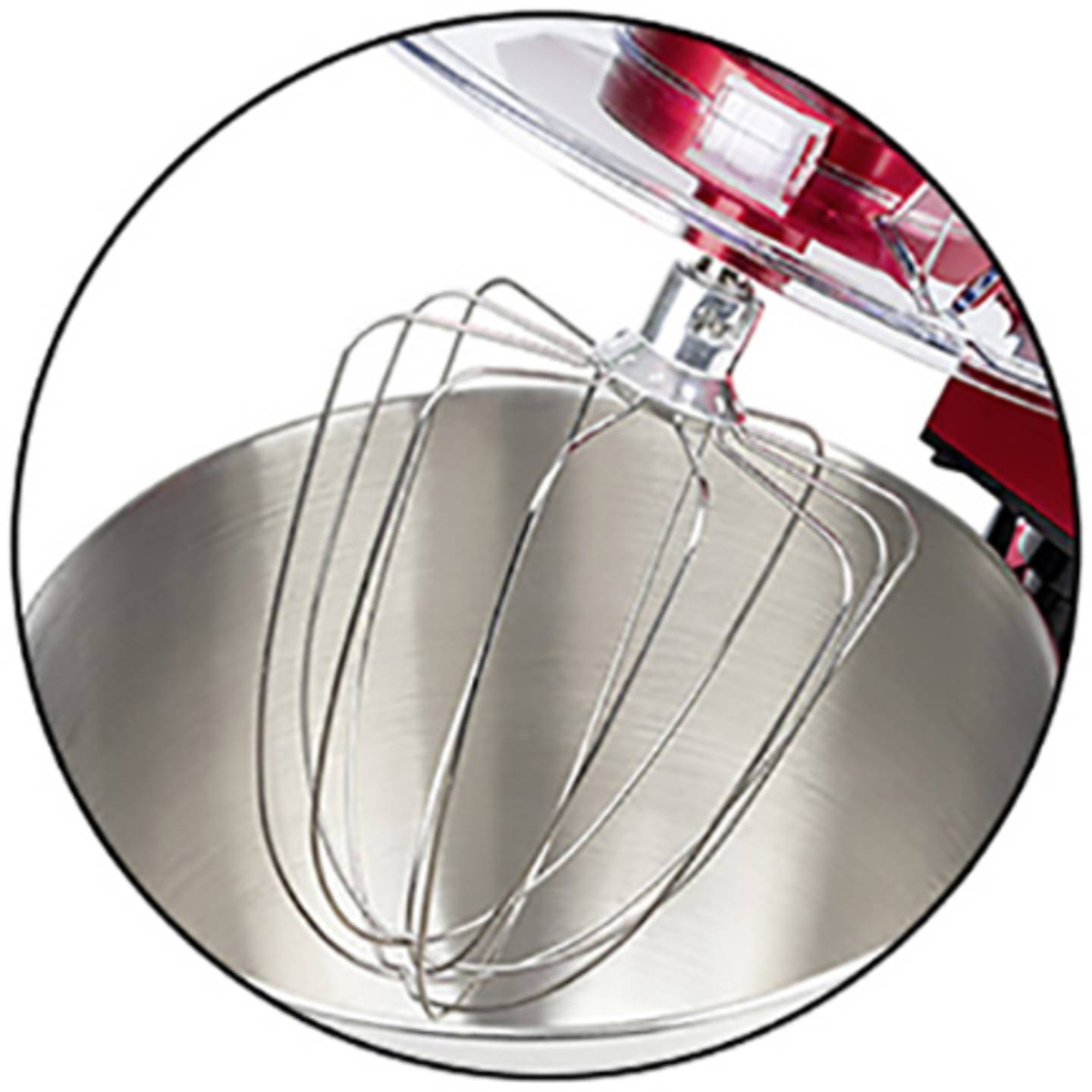 Clatronic KM 3765 Knetmaschine 1500 W Rot – Bild 9