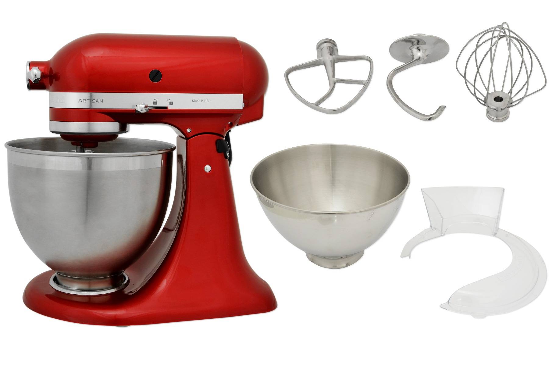Kitchenaid 5KSM185PSECA 4,8l Küchenmaschine,Liebesapfelrot