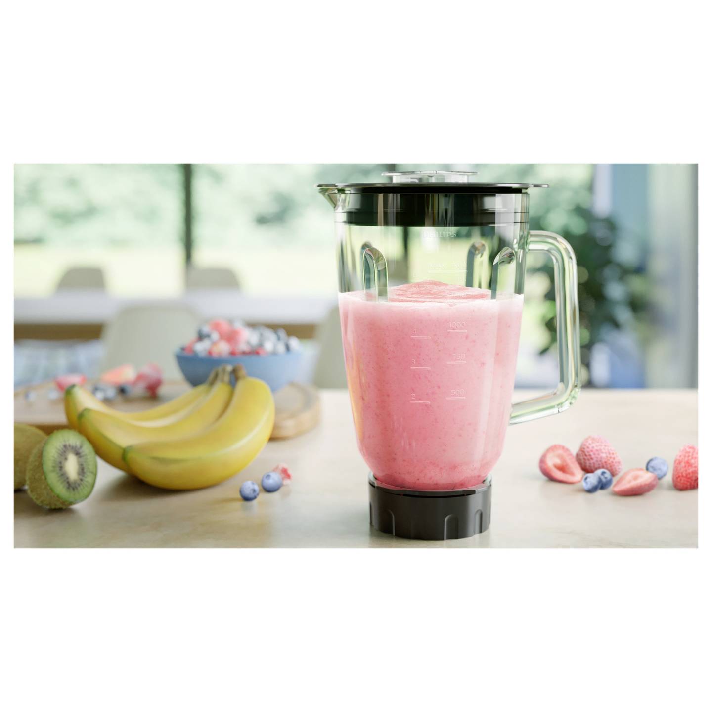 Philips Home Seris 5000 Standmixer 1200 W Schwarz – Bild 3