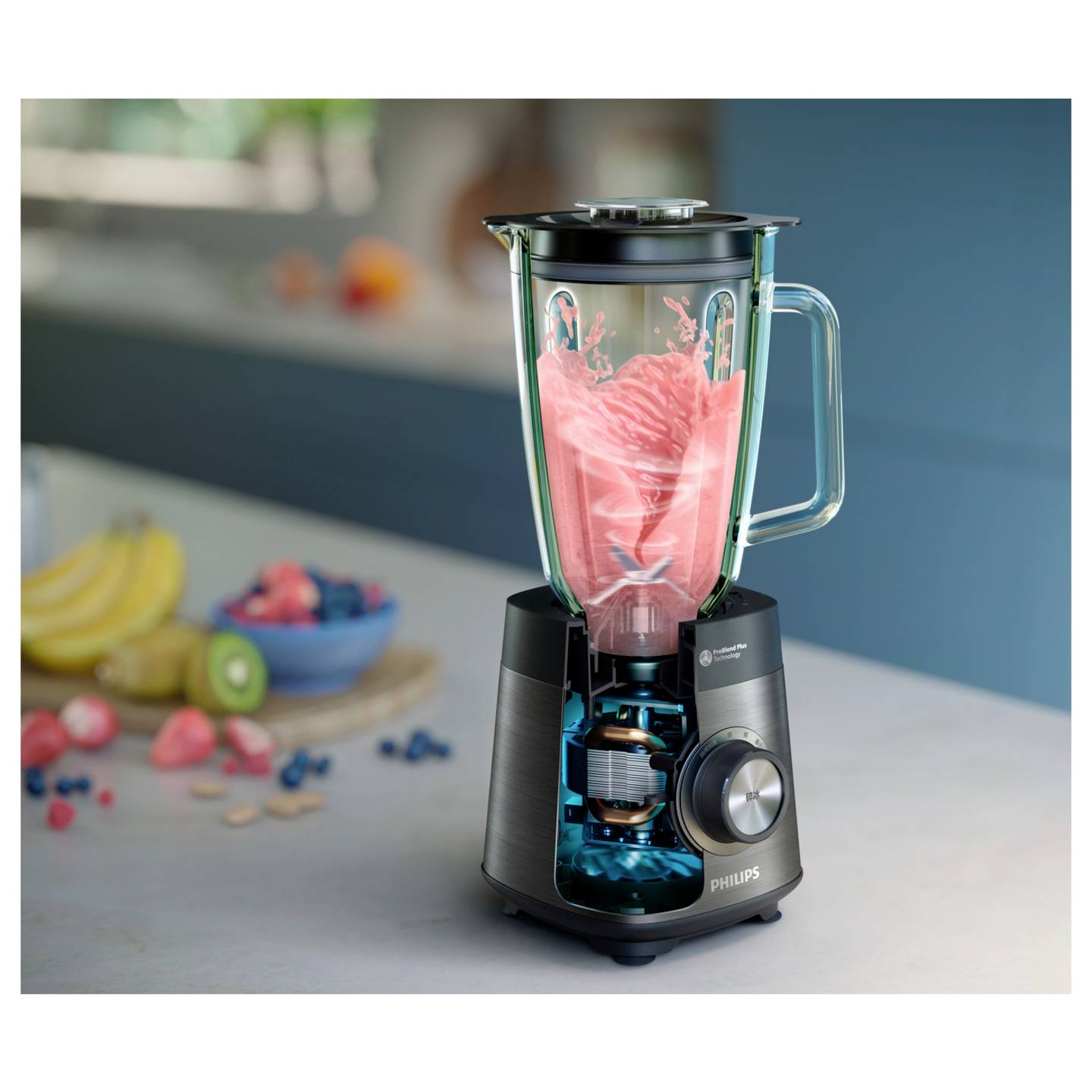 Philips Home Seris 5000 Standmixer 1200 W Schwarz – Bild 4