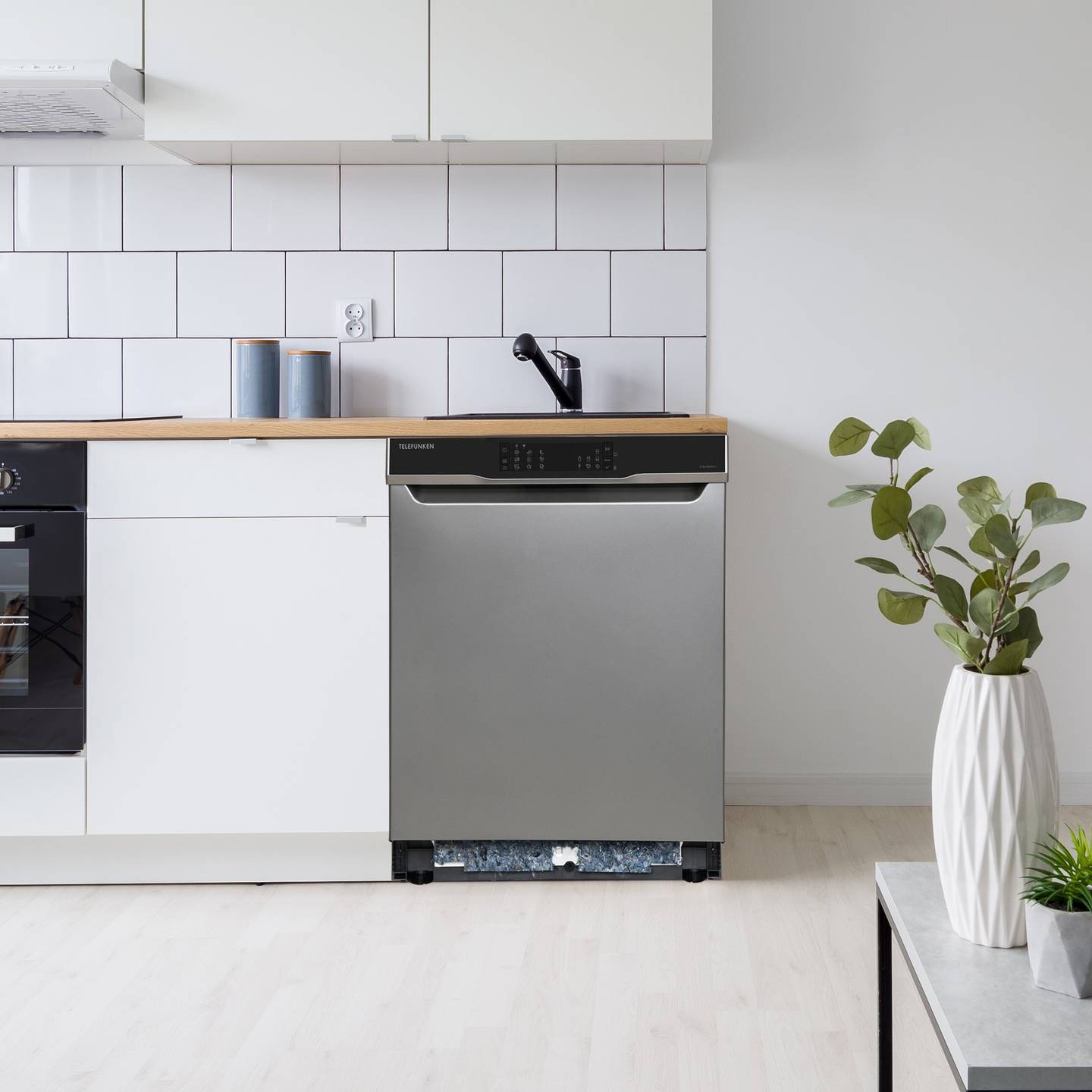 Telefunken Unterbau-Geschirrspüler | Spülmaschine 60 cm | 12 Gedecke | 9 Programme | AquaStop | 44 dB | G-EU-6014-C-I – Bild 3