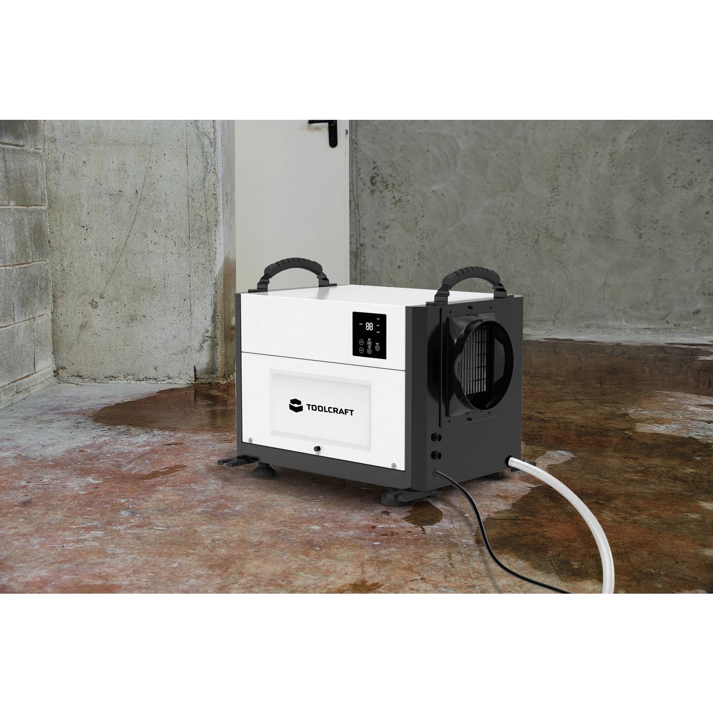 TOOLCRAFT Luftentfeuchter 750 W 50 l/Tag Weiß, Grau – Bild 8